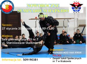 Noworoczne Seminarium Hapkido 2018